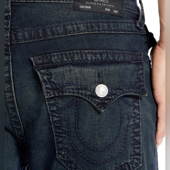 True Religion Geno Flap Big T Relaxed Slim in Last Call ~ Size 42 - Picture 11 of 12